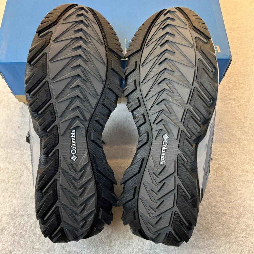 Columbia Strata Trail Low Hiking Shoe Women Size 10 Light Gray/Dark Gray New - Picture 6 of 11